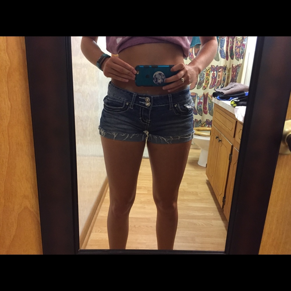 Jean shorts